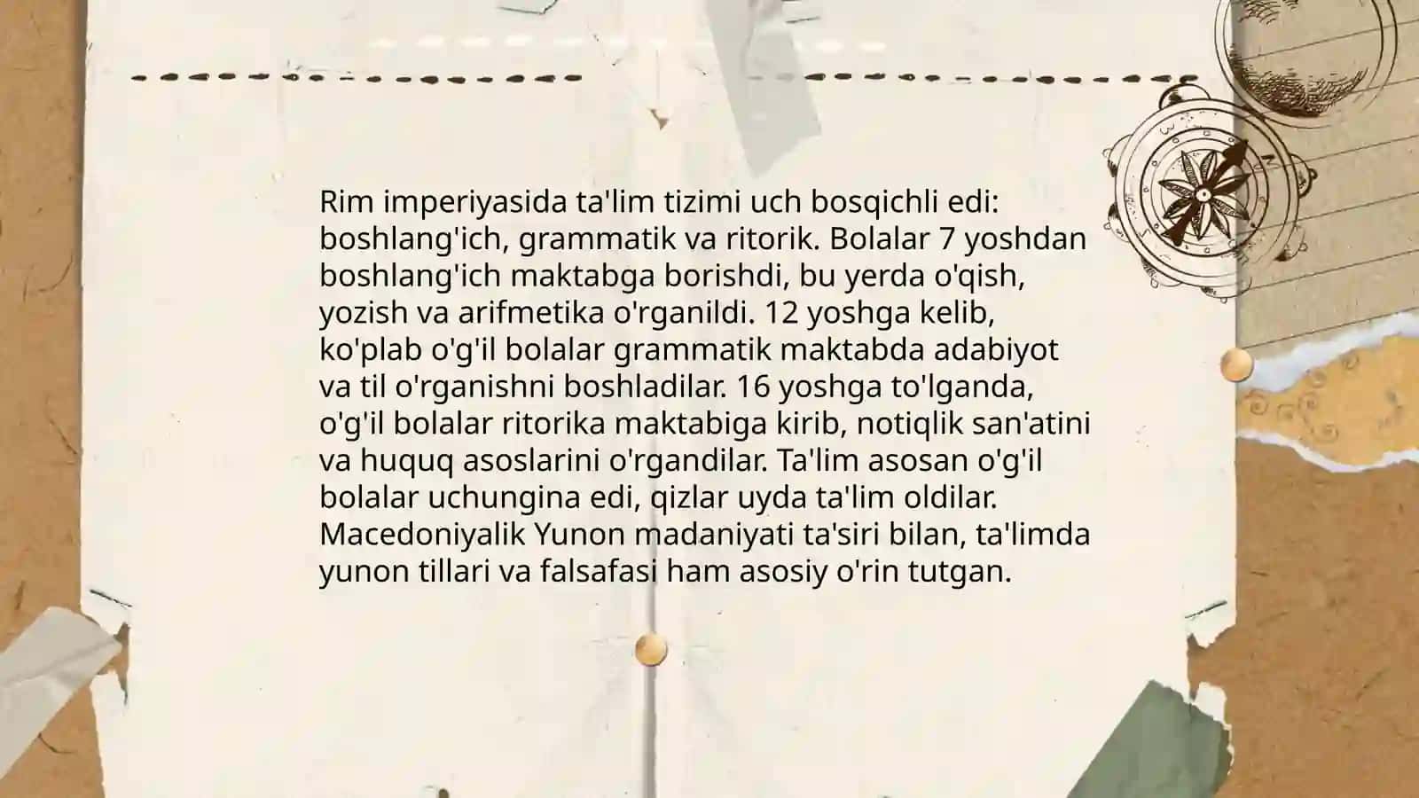 Qadimgi Yunonistonda pedagogikaning boshlanishi 4