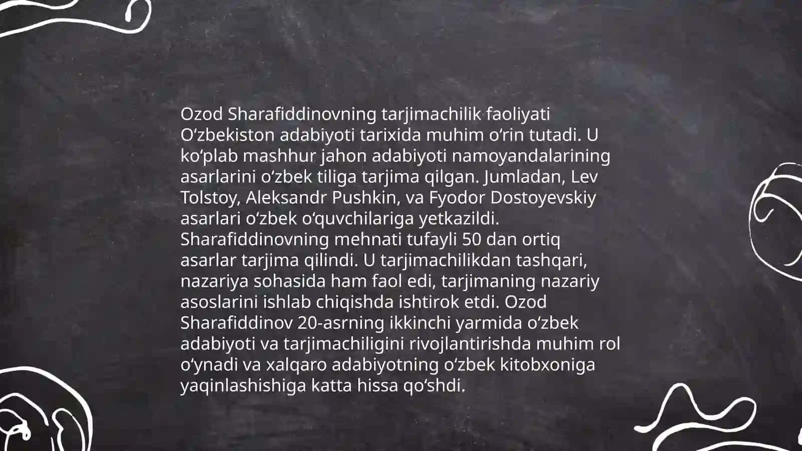 Ozod Sharafiddinovning asarlari 4