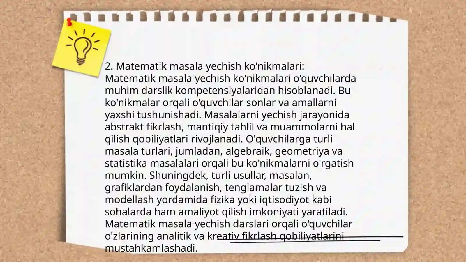 Boshlang'ich sinf o'quvchilarining bilim, ko'nikma va malakalarini tekshirish uchun materiallar tayyorlash 4