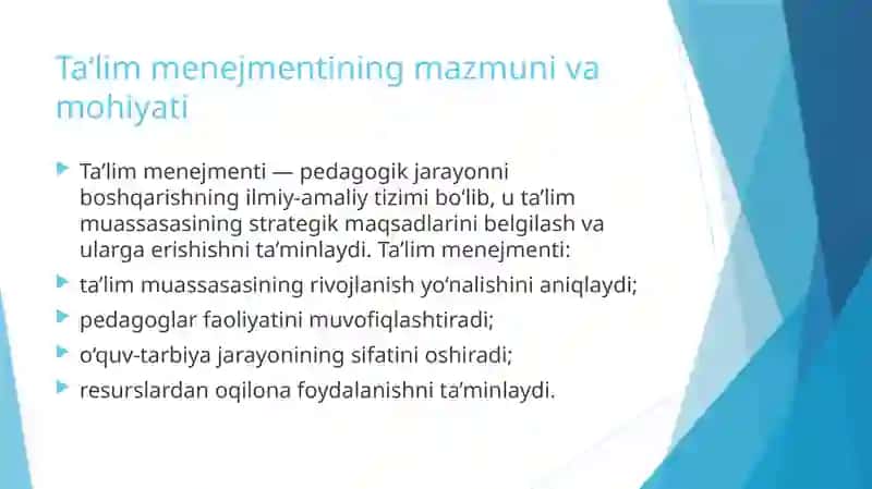 Ta’lim Tizimi Dasturi 4