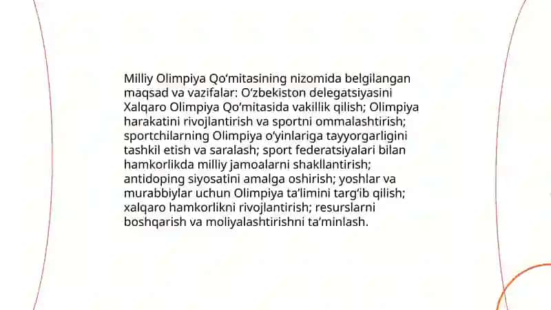 Oʻzbekiston milliy olimpiya qoʻmitasini tashkil etish 4