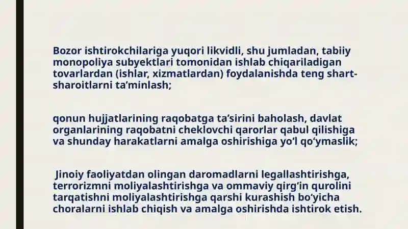 Monopoliyaga qarshi tadbirlari 4