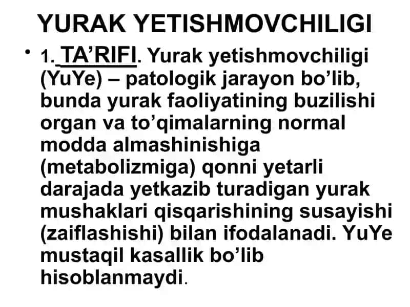 YURAKYETISHMOVCHILIGI 4