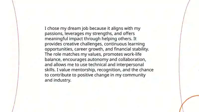My Dream Job 4