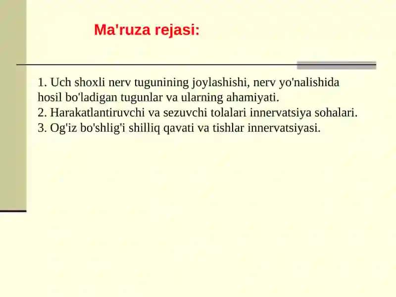 Stomatologiyada Og'riqsizlantirish 4