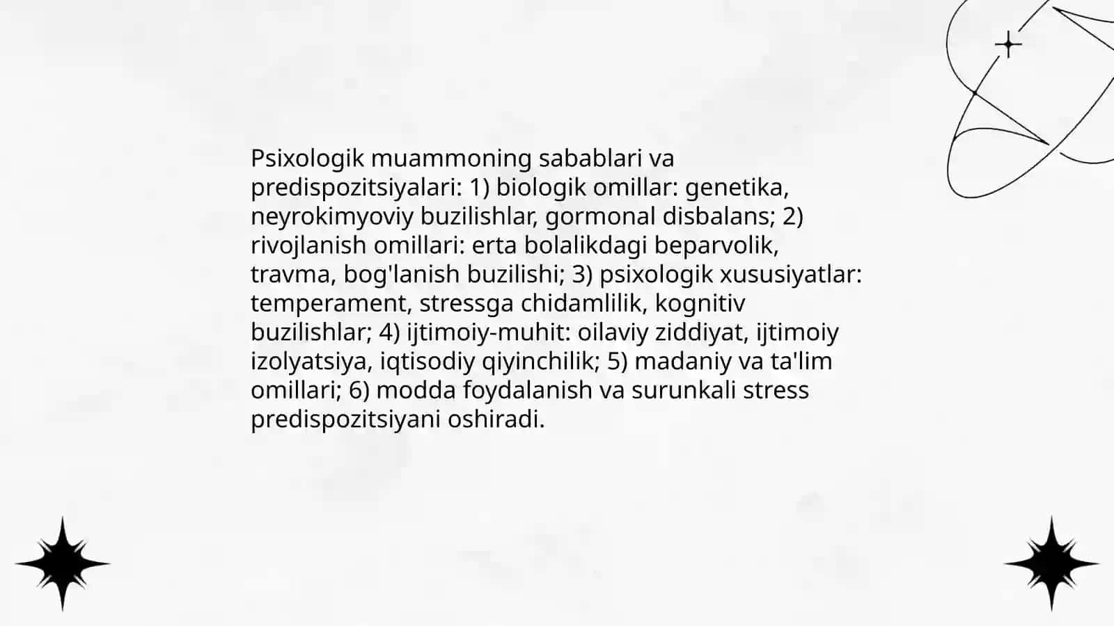 Psixologik muammo 4