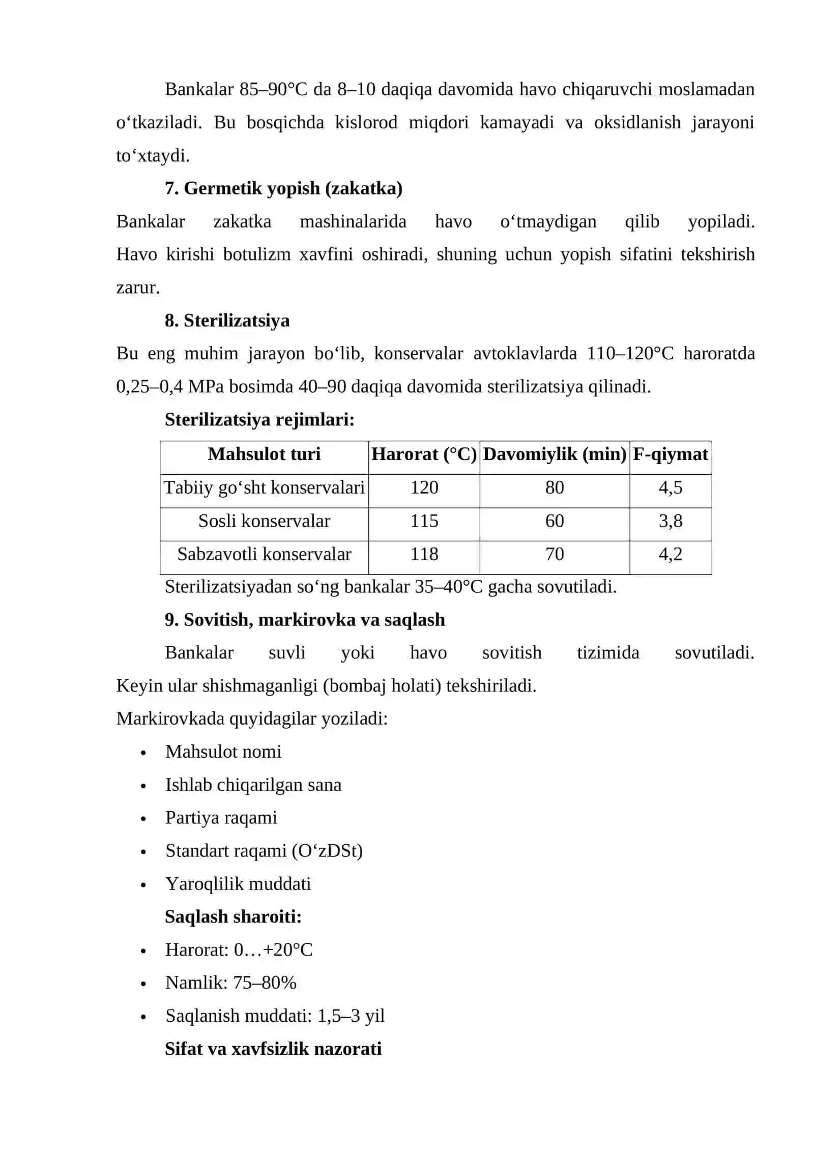 GO‘SHT KONSERVALARI 4