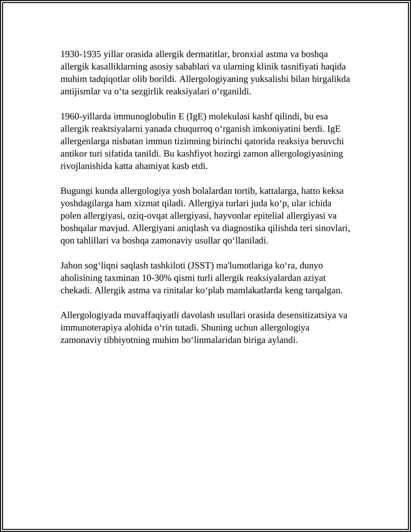 ALLERGOLOGIYA TARIXI 4