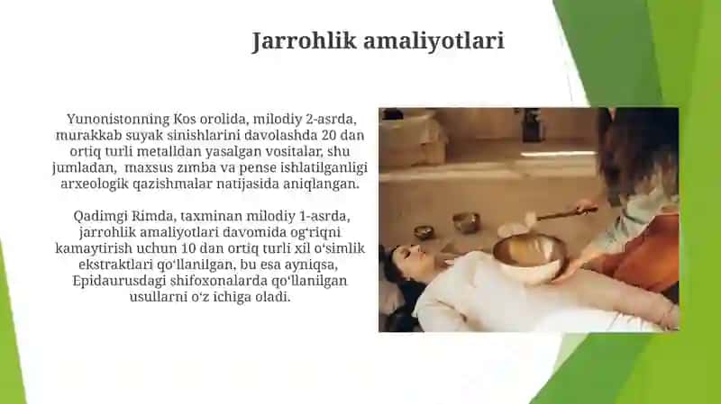 Rim va Gretsiyada davolashning qadimiy usullari 4