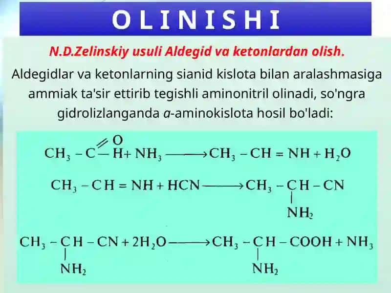 AMINO KISLOTALAR 4