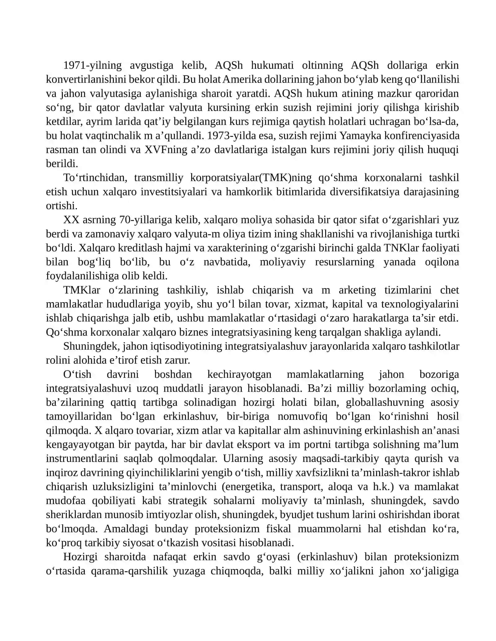 Xalqaro Moliya 4