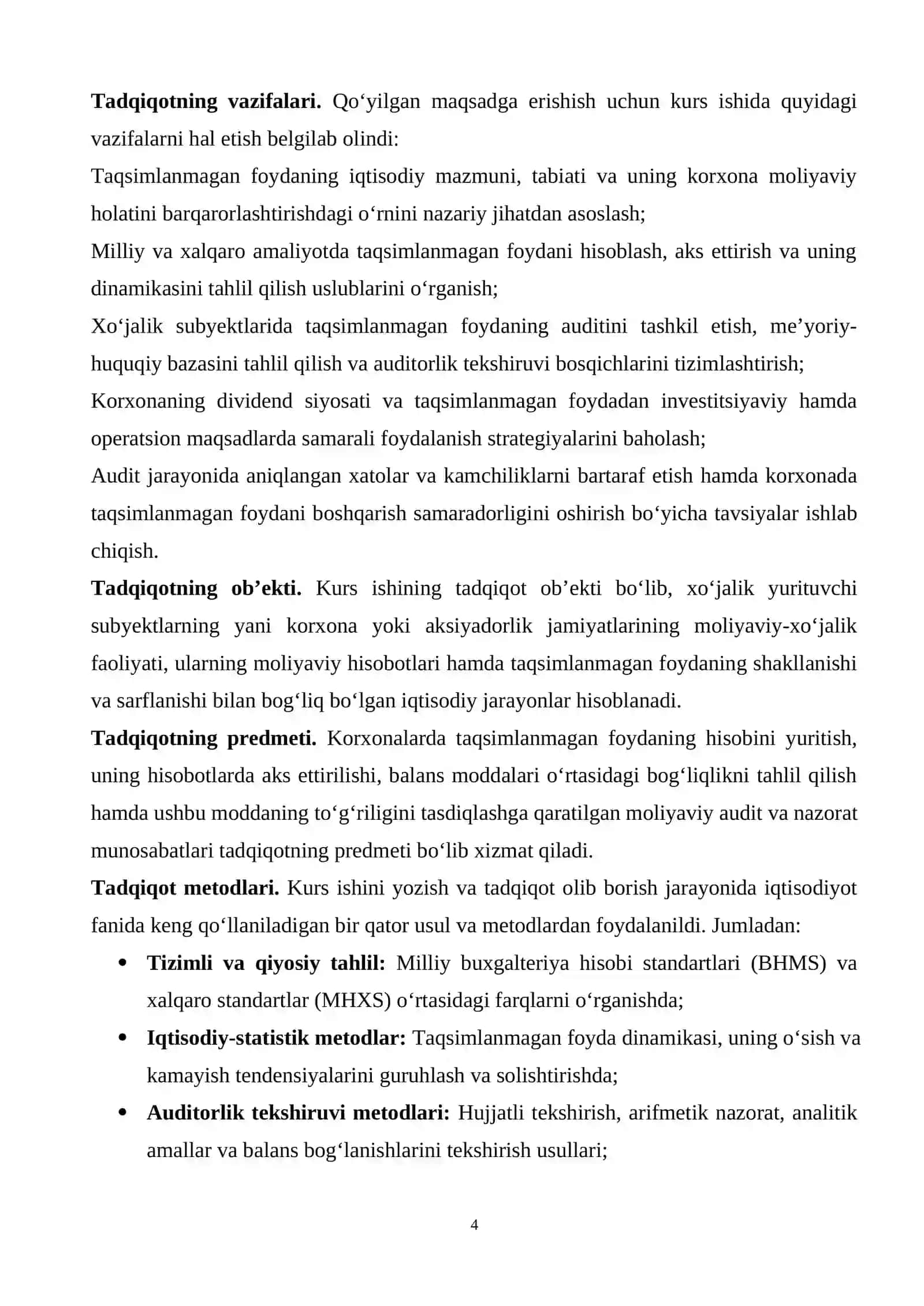 TAQSIMLANMAGAN FOYDA 4