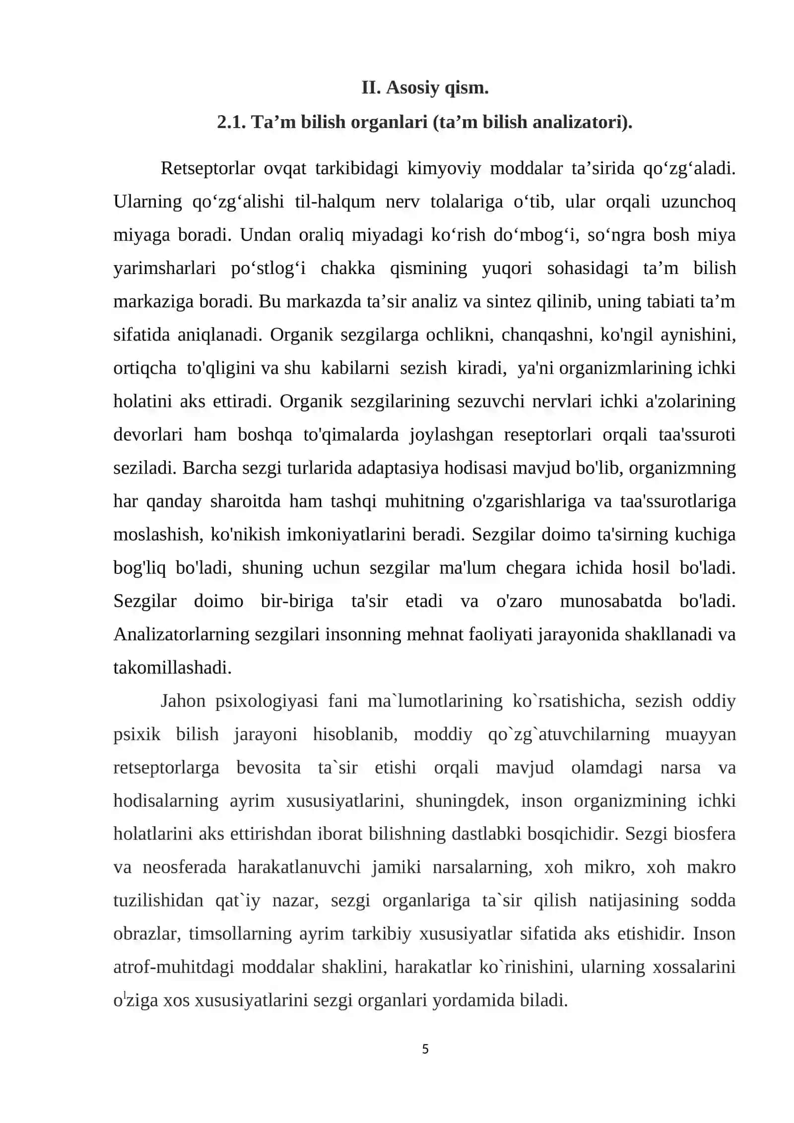 Ta`m bilish 4