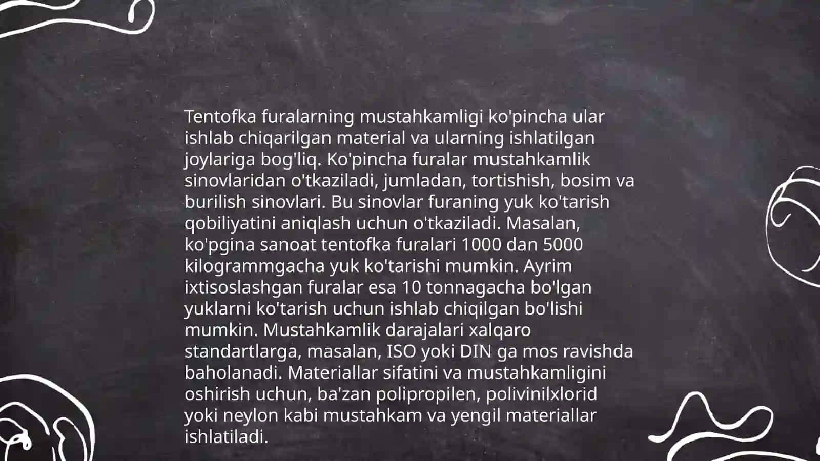 Tentofka furalarning avzalliklari 4