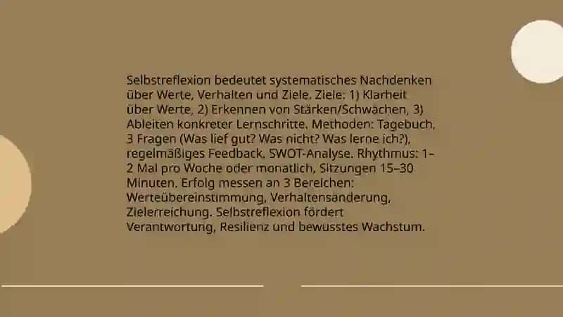 Selbstbewusstsein 4