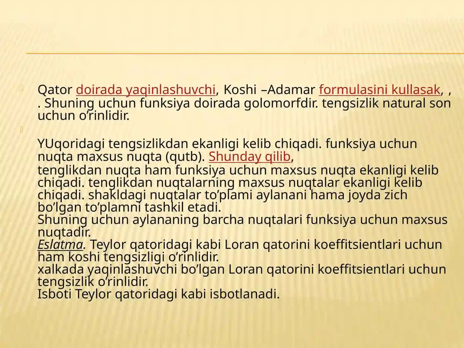 FUNKSIYANING TEKIS UZLUKSIZLIGI.KANTOR TEOREMASI 4