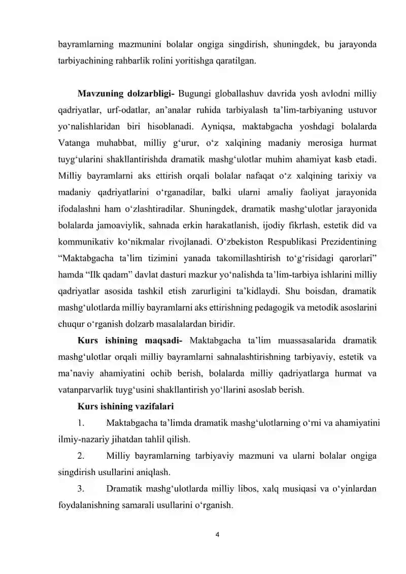 Dramatik mashgʻulotlarda milliy bayramlarni aks ettirish 4