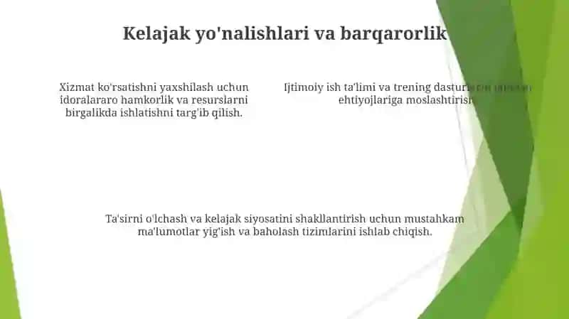 O'zbekistonda ijtimoiy ishning shakllanishi va rivojlanishi 4