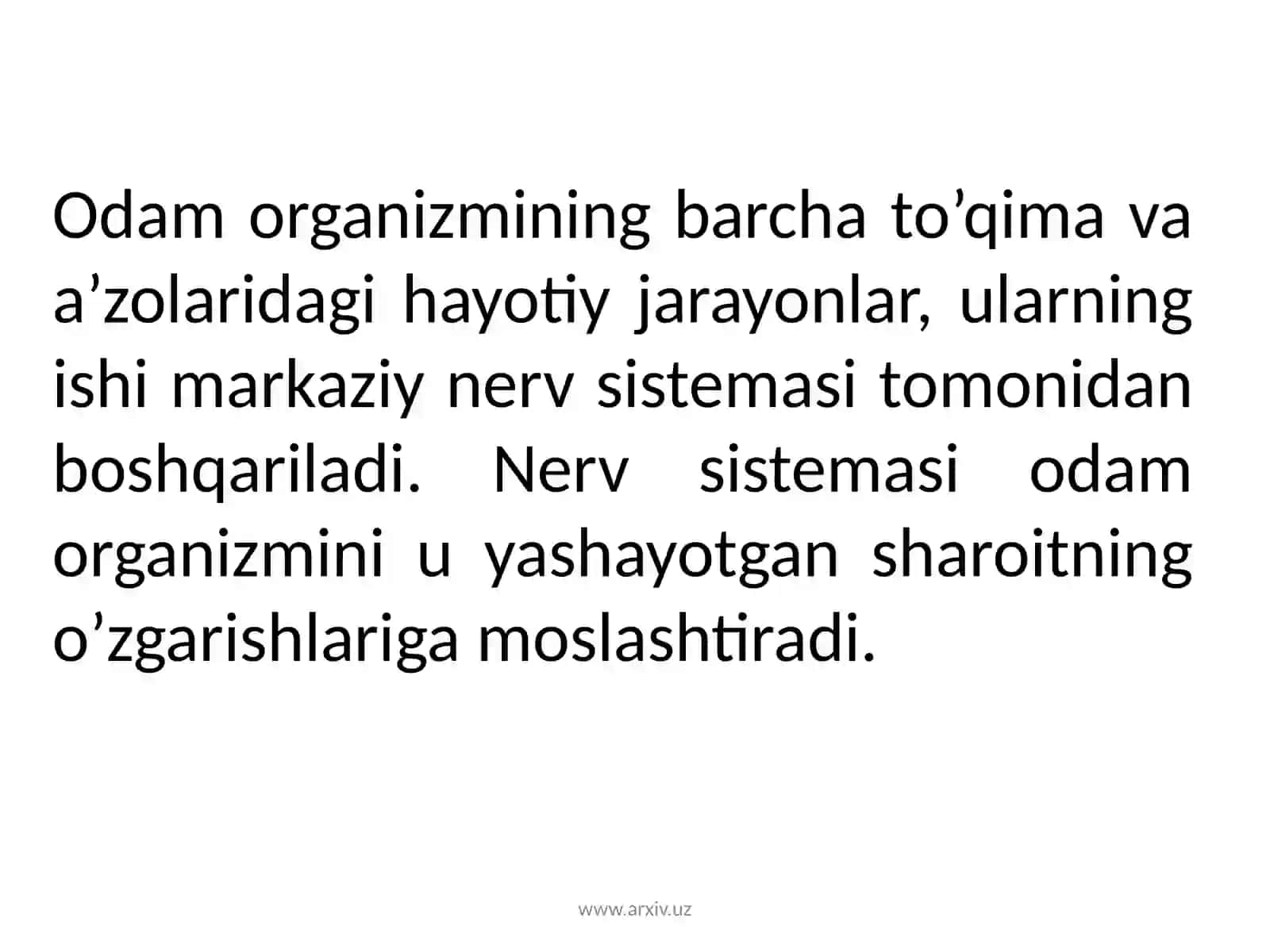 Nerv faoliyati turlari 4