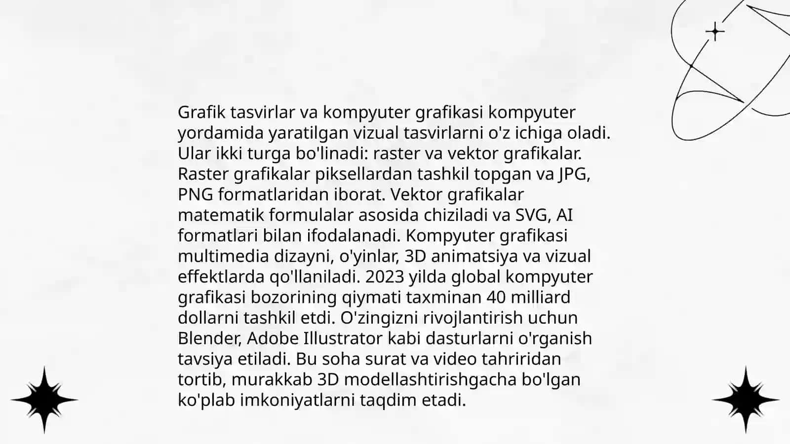 Grafik tasvirlar tarixiy rivojlanishi 4