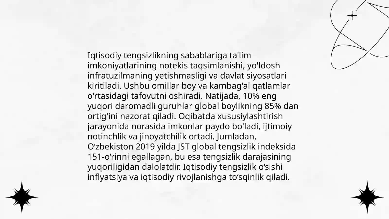Qashshoqlik va iqtisodiy tengsizlik 4