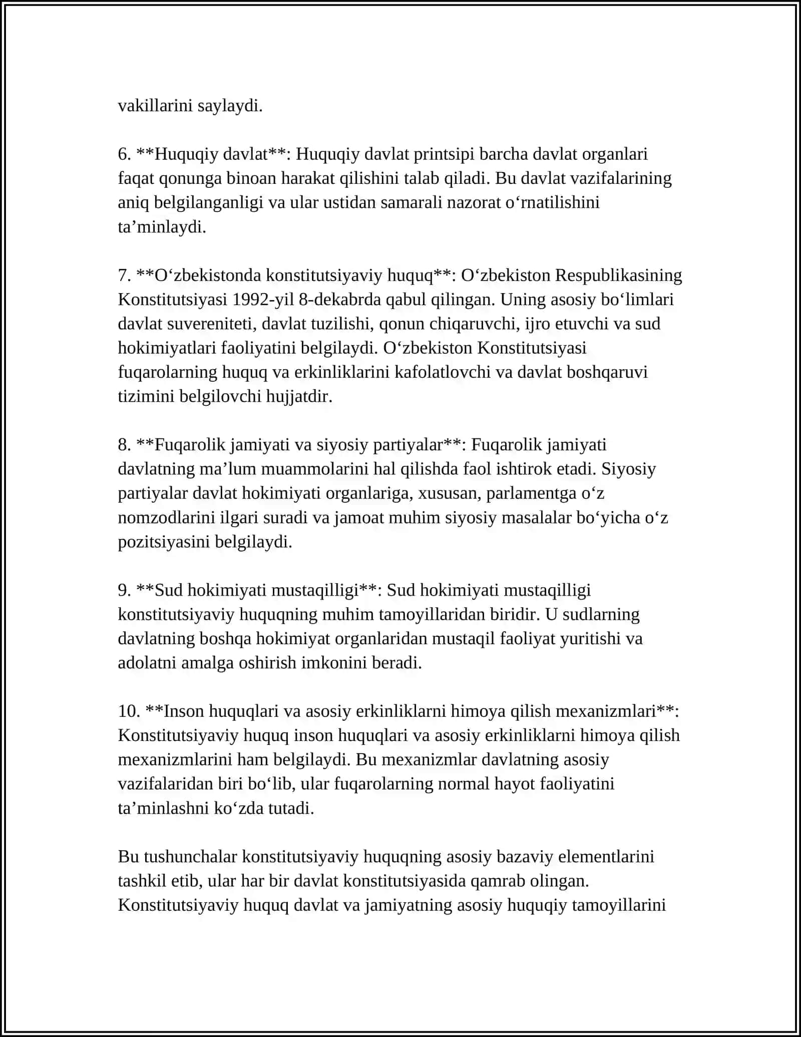 KONSTITUTSIYAVIY HUQUQNING MANBALARI 4