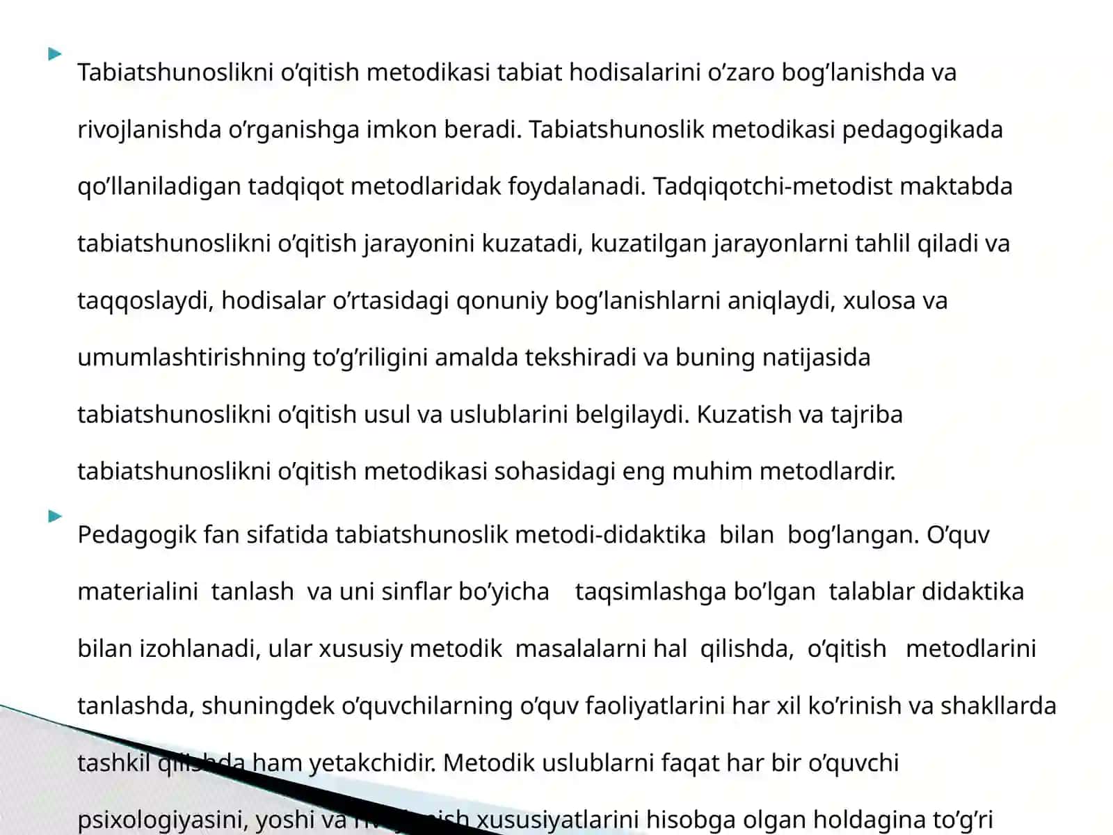 4-SinfTabiatshunoslik 4