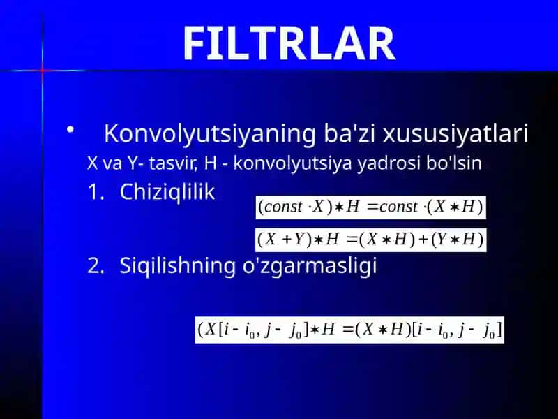 Signallarni filtrlashtirish 4
