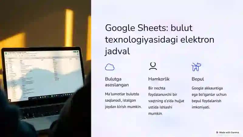 Elektron jadval protsessorlarining zamonaviy ahamiyati 4