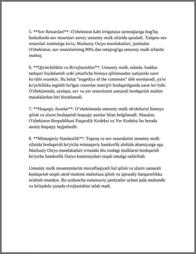 UMUMIY MULK HUQUQI HAQIDA TUSHUNCHA 4