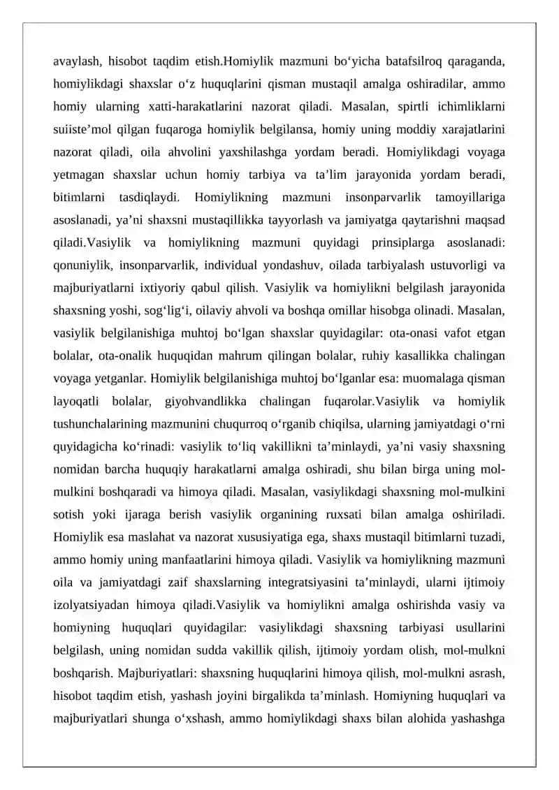 Vasiylik va homiylik 4