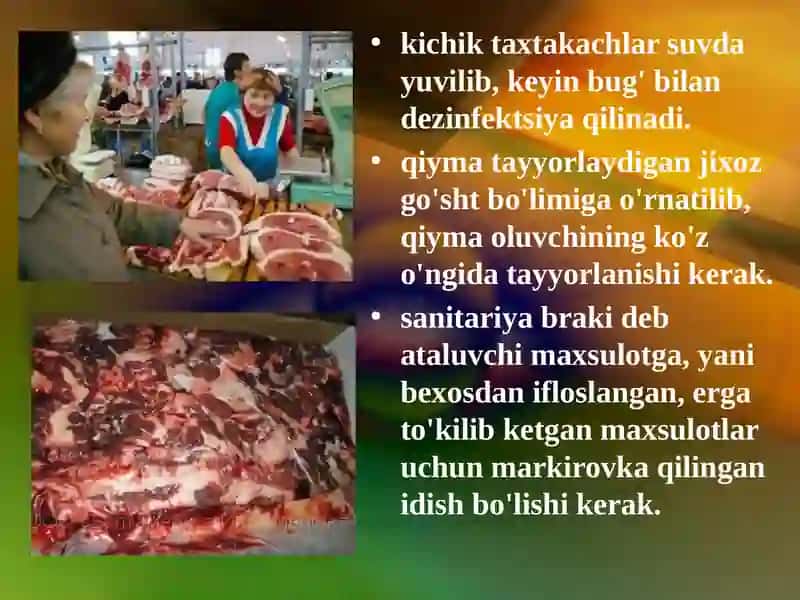 SAVDO KORXONALARIDASANITARIYA NAZORATI 4