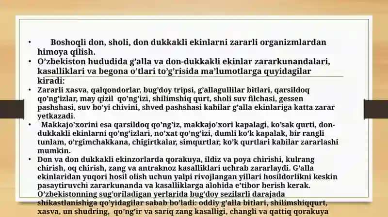 Dukkakli don ekinlarining asosiy zararkunandalari 4