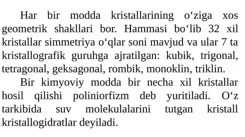 KRISTALLIZATORLARNI HISOBLASH 4