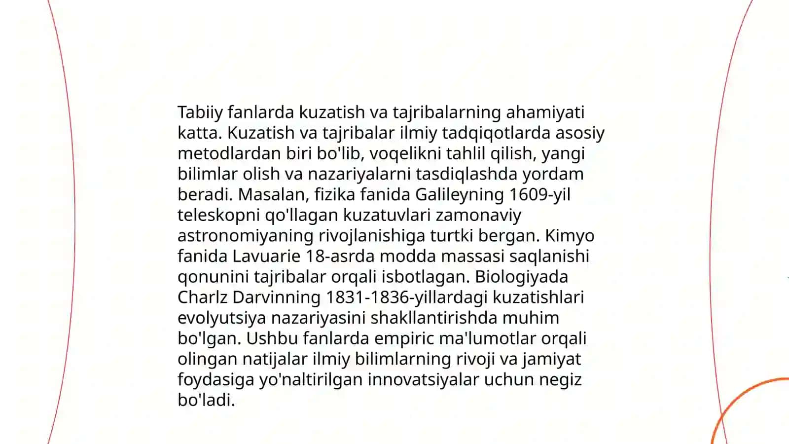 Tabiiy fanlar nazariyasi va metodikasini oʻqitish 4