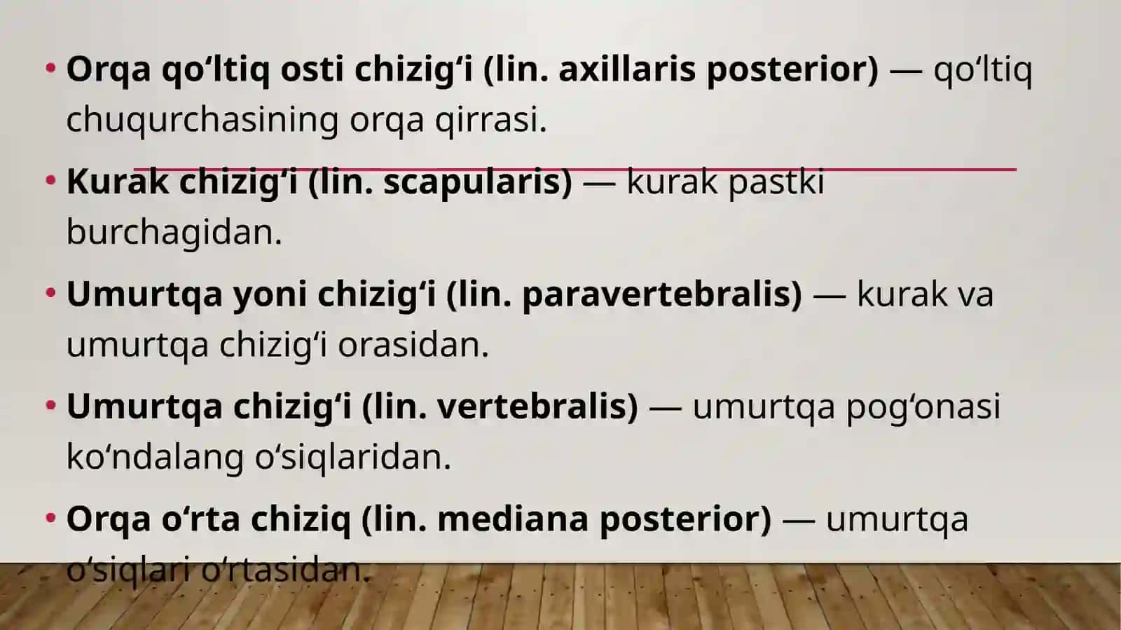 Ko'krak qafasining jarrohlik anatomiyasi 4