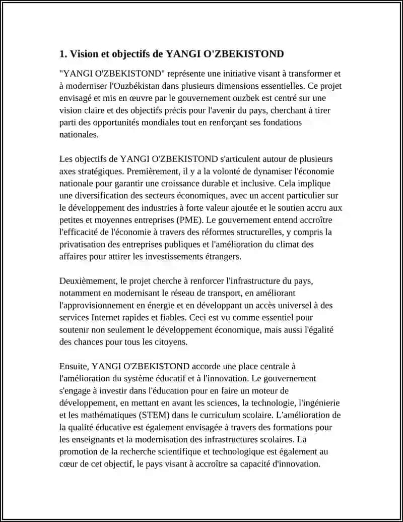 YANGI O'ZBEKISTOND Initiative 4
