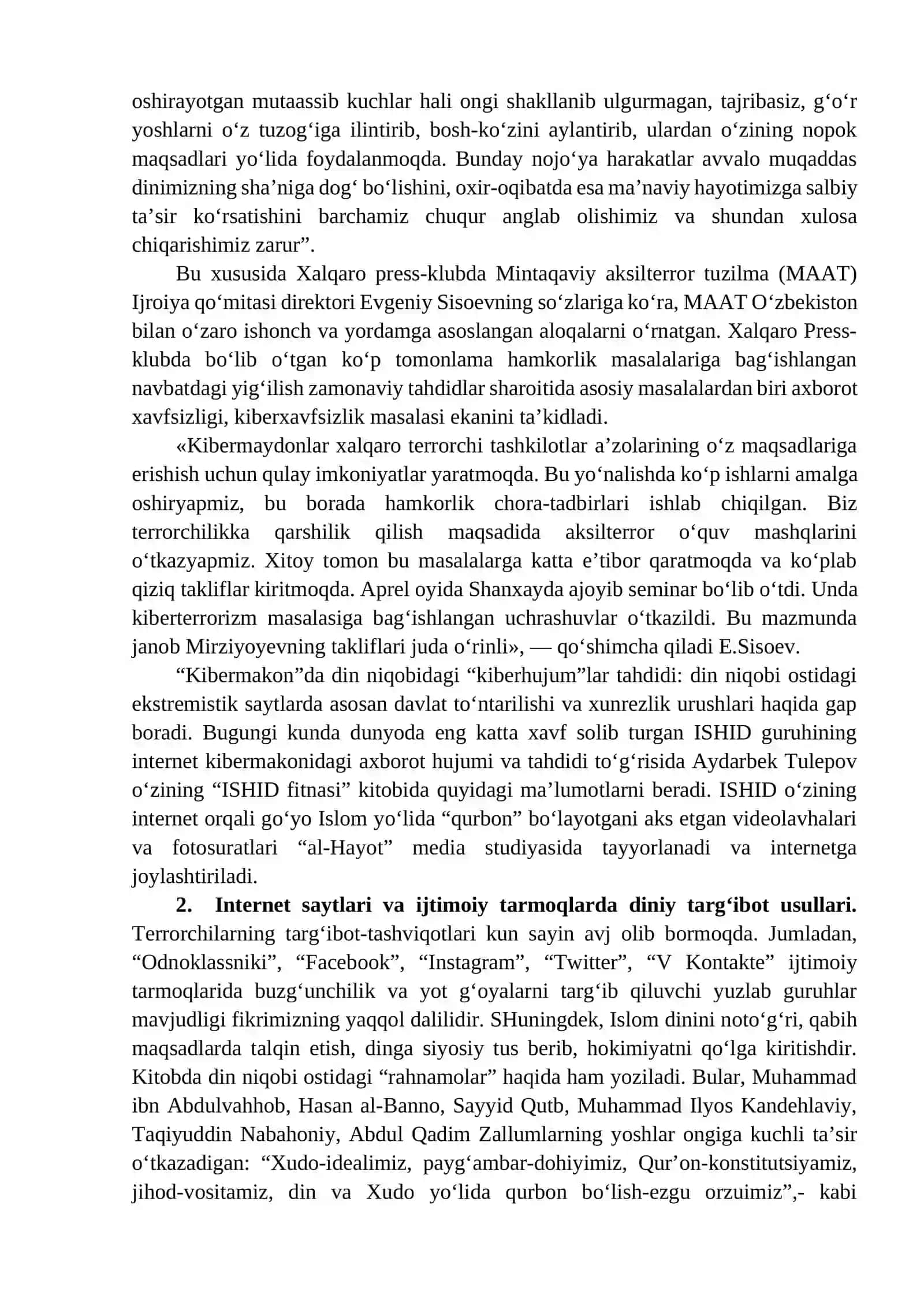 KIBER MAKONDA DIN. MISSIONERLIK VA PROZELITIZMNING IJTIMOIY-SIYOSIY XAVFI 4