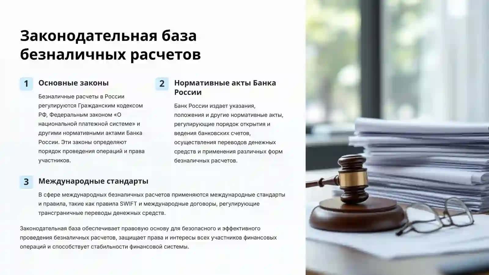 Основы организации безналичных расчетов 4