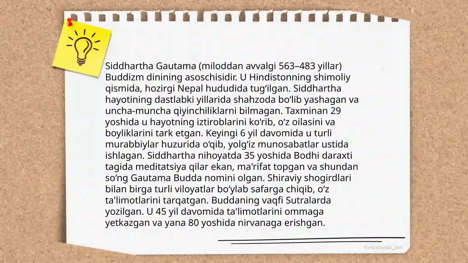 Buddizim dini, tarixi va asosiy g'oyalari 4