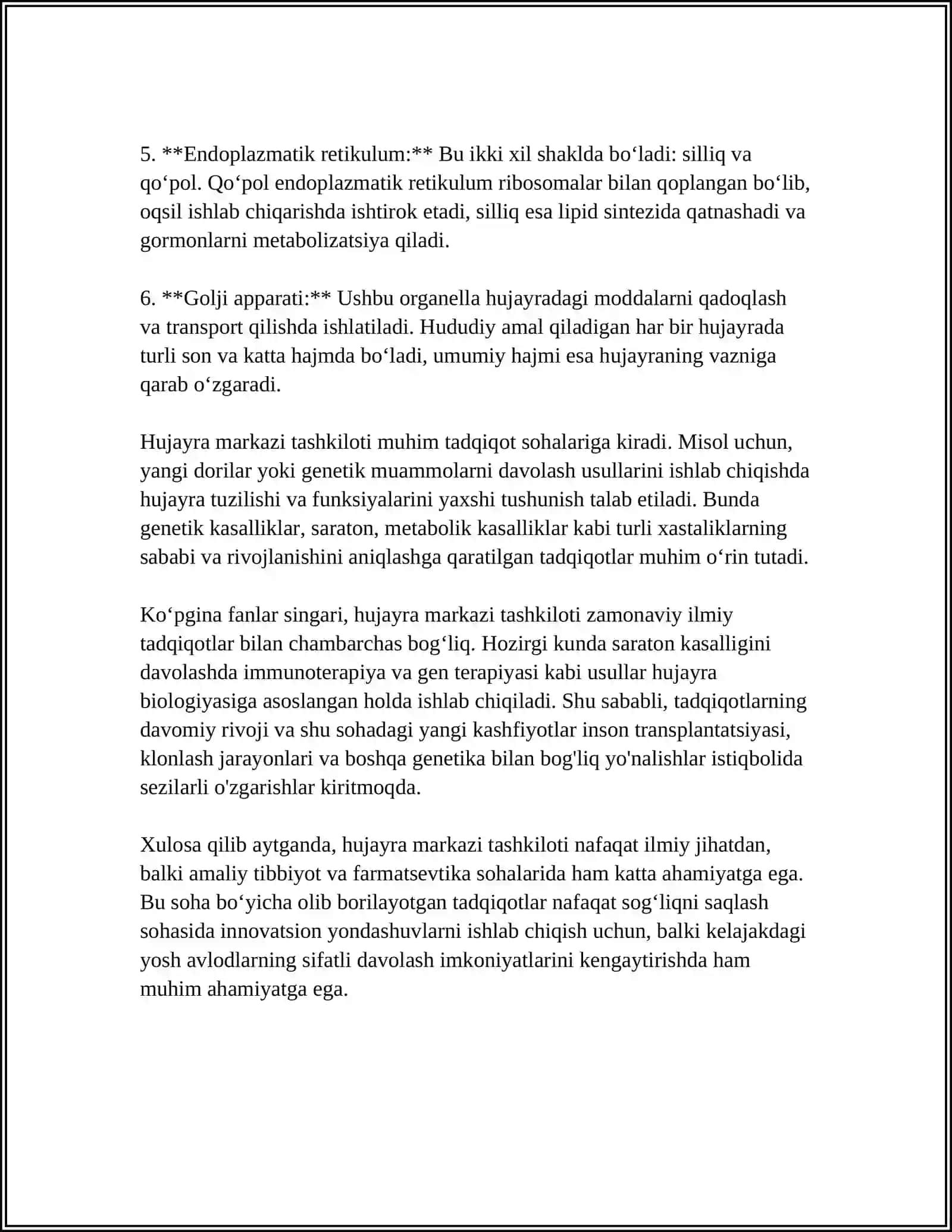 Hujayra Markazi 4