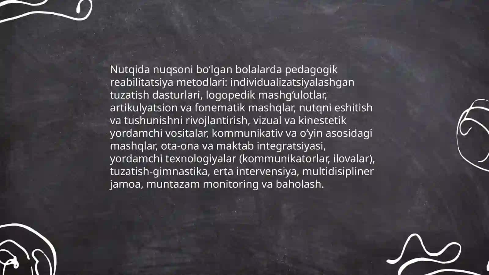 Nutqida nuqsoni bo'lgan bolalar va ularning integratsiyasi 4
