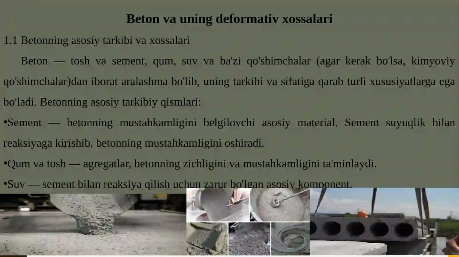 Beton va temir-beton tehnalogiyasi 4