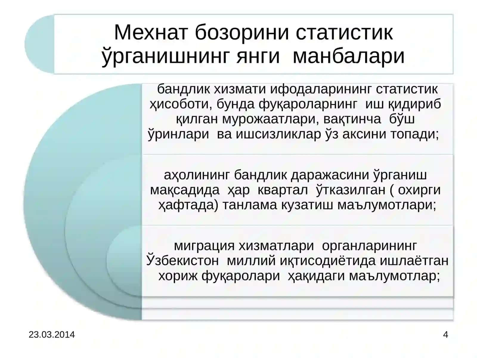 Mehnat bozori statistikasi 4