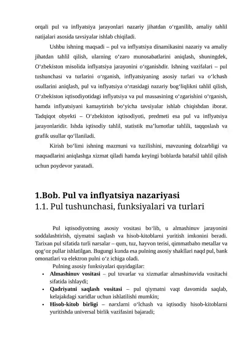 Pul va inflyatsiya dinamikasi 4