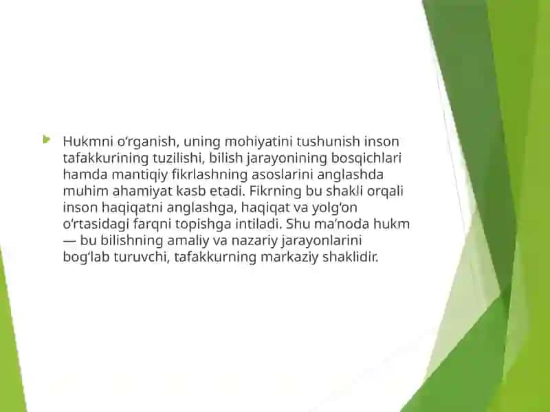 Hukmning mohiyati 4