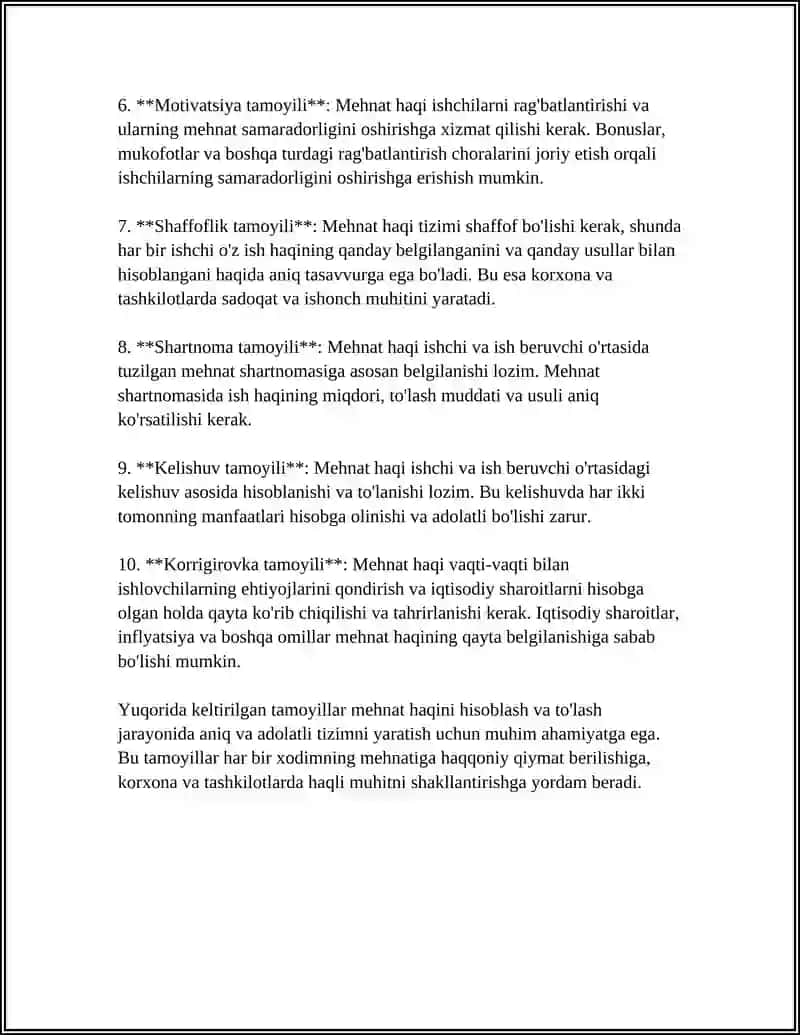 MEHNAT HAQI HISOBLASH VA TO’LASH TARTIBI 4