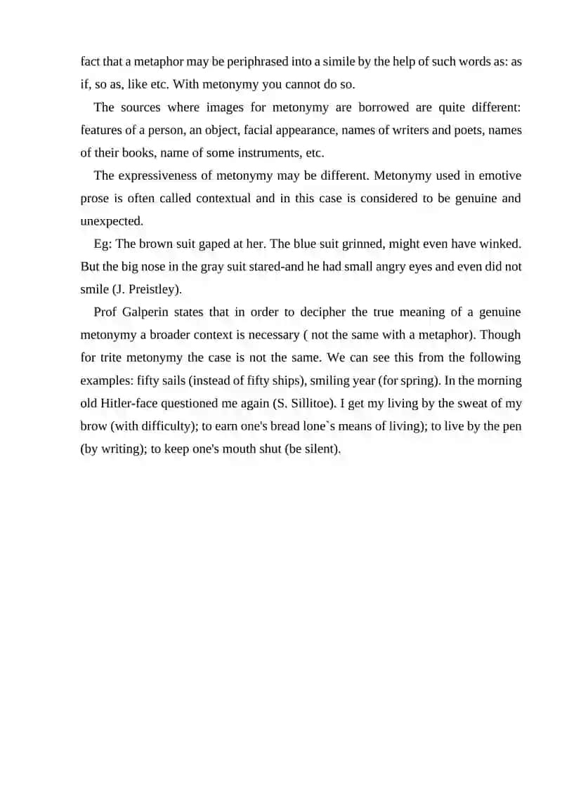 Comparison of Lexical Stylistic Devices in Uzbek and English Languages 4