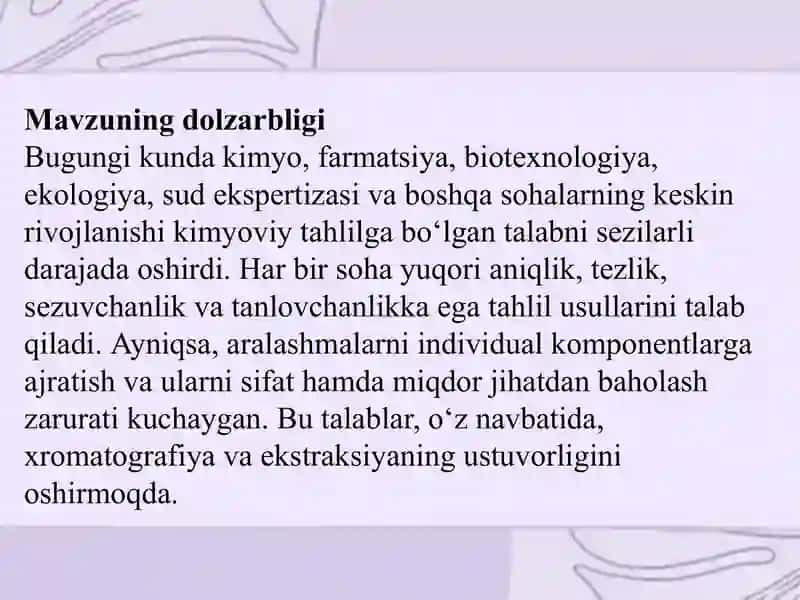 Analitik kimyo kursi 4