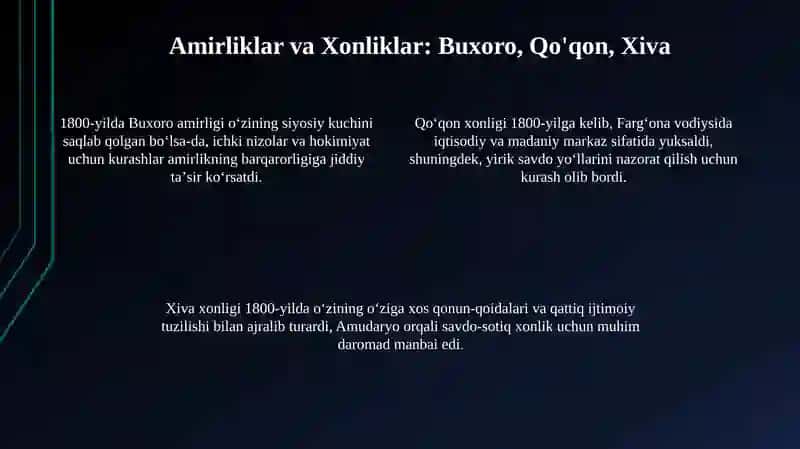 Oʻzbekistonning 1800 yilgi tarixi 4